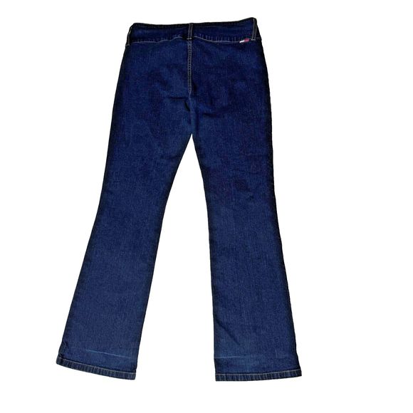 Tommy Hilfiger Womens Jeans Junior Size 13 Trouser Boot Cut Dark Wash - Picture 2 of 12